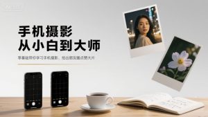 手机摄影从小白到大师,零基础带你学习手机摄影,拍出朋友圈点赞大片-乌龙学社
