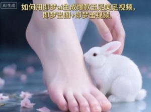 如何用即梦ai生成爆款玉足美足视频，即梦出图+即梦出视频，快速涨粉-乌龙学社