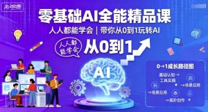 零基础AI全能精品课，人人都能学会，带你从0到1玩转AI-乌龙学社