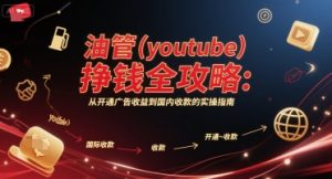 油管(youtube)挣钱全攻略：从开通广告收益到国内收款的实操指南（更新）-乌龙学社