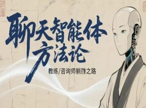 聊天智能体方法论-咨询师教师个人IP教程，咨询师教练躺賺之路-乌龙学社