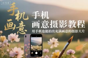 手机画意摄影教程，用手机也能拍出充满画意的摄影大片-乌龙学社