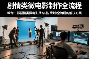 剧情类微电影制作全流程，教你一部剧情类微电影从沟通，策划到拍摄制作全流程的解决方案-乌龙学社