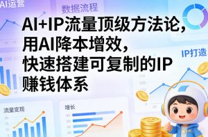 AI+IP流量顶级方法论，用AI降本增效，快速搭建可复制的IP賺钱体系-乌龙学社
