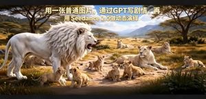 用一张普通图片，通过GPT写剧情，再用Seedance 2.0做动态演绎，居然能生成迪士尼风格搞笑动画-乌龙学社